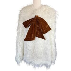 Elizabeth Wilson Designs Charlotte Cape Coat Ivory S Mob Wife Coquette Feminine